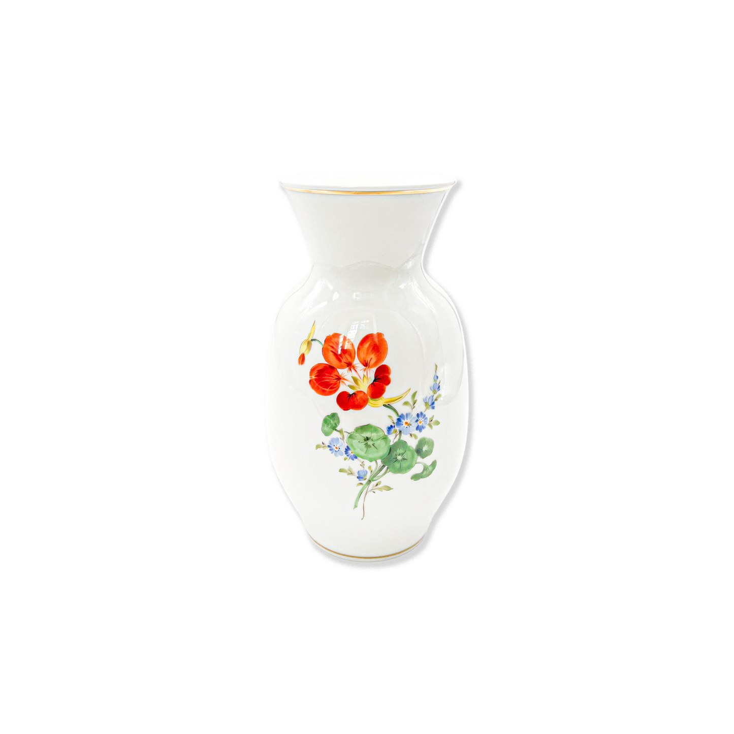 Meissen Floral Vase