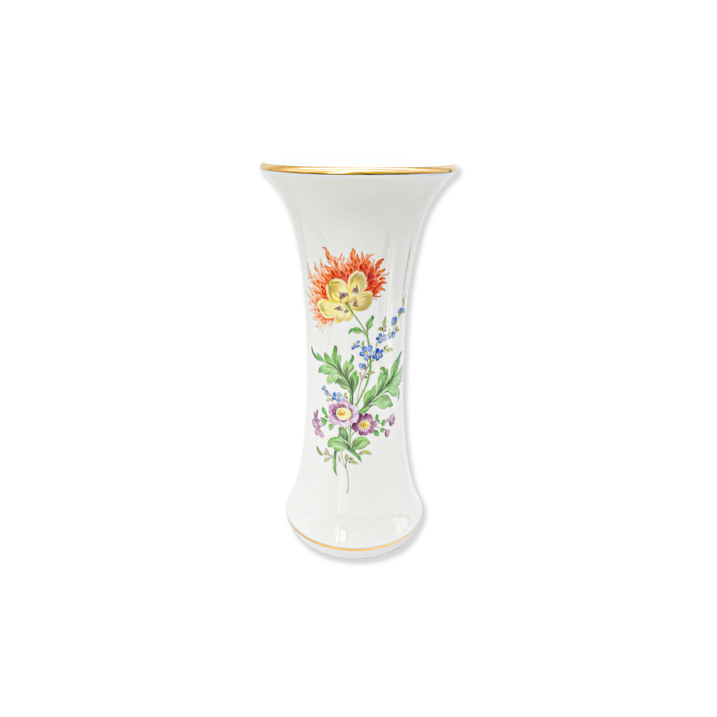 Meissen Floral Vase