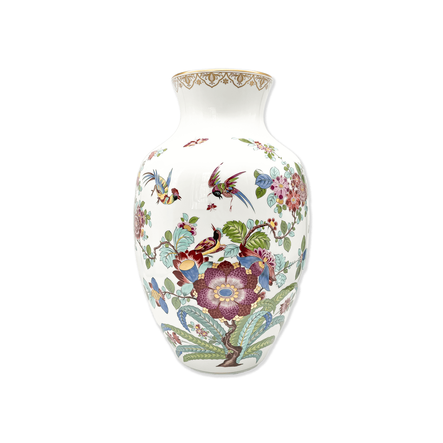 Meissen Large "Indian Flower" Porcelain Vase