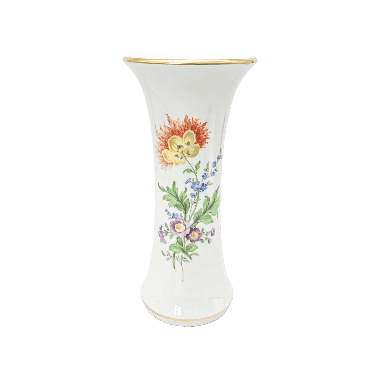 Meissen Floral Vase