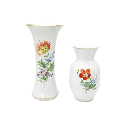 Meissen Floral Vase