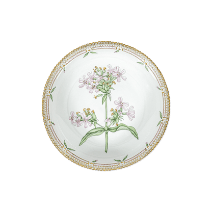 Royal Copenhagen "Flora Danica" Saponaria officinalis L. Serving Bowl - Galleria Fossi 33