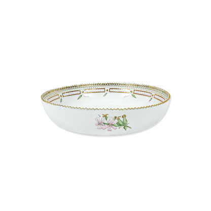 Royal Copenhagen "Flora Danica" Saponaria officinalis L. Serving Bowl - Galleria Fossi 33