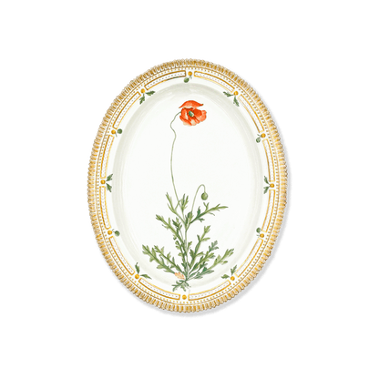 Royal Copenhagen Flora Danica "Papaver" Serving Platter