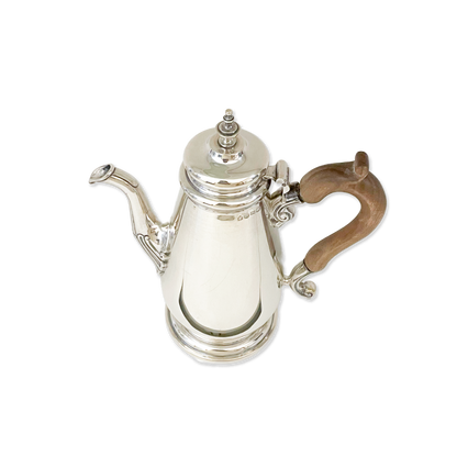 Pear-shaped Silver Coffee Pot