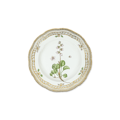 Royal Copenhagen "Flora Danica" Pyrola groenlandica Horn Plate - Galleria Fossi 33