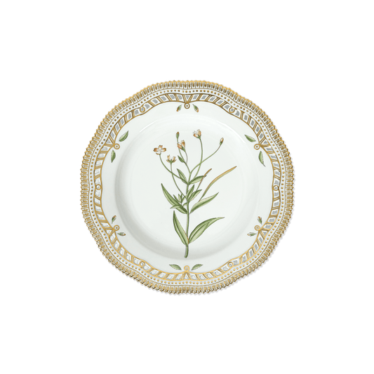 Royal Copenhagen "Flora Danica" Epilobium Pubescens Roth Plate - Galleria Fossi 33