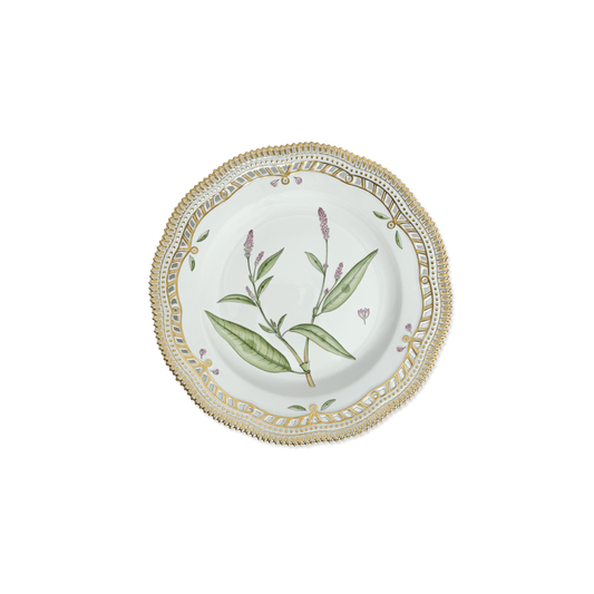Royal Copenhagen "Flora Danica" Polygonum Persicaria Plate - Galleria Fossi 33