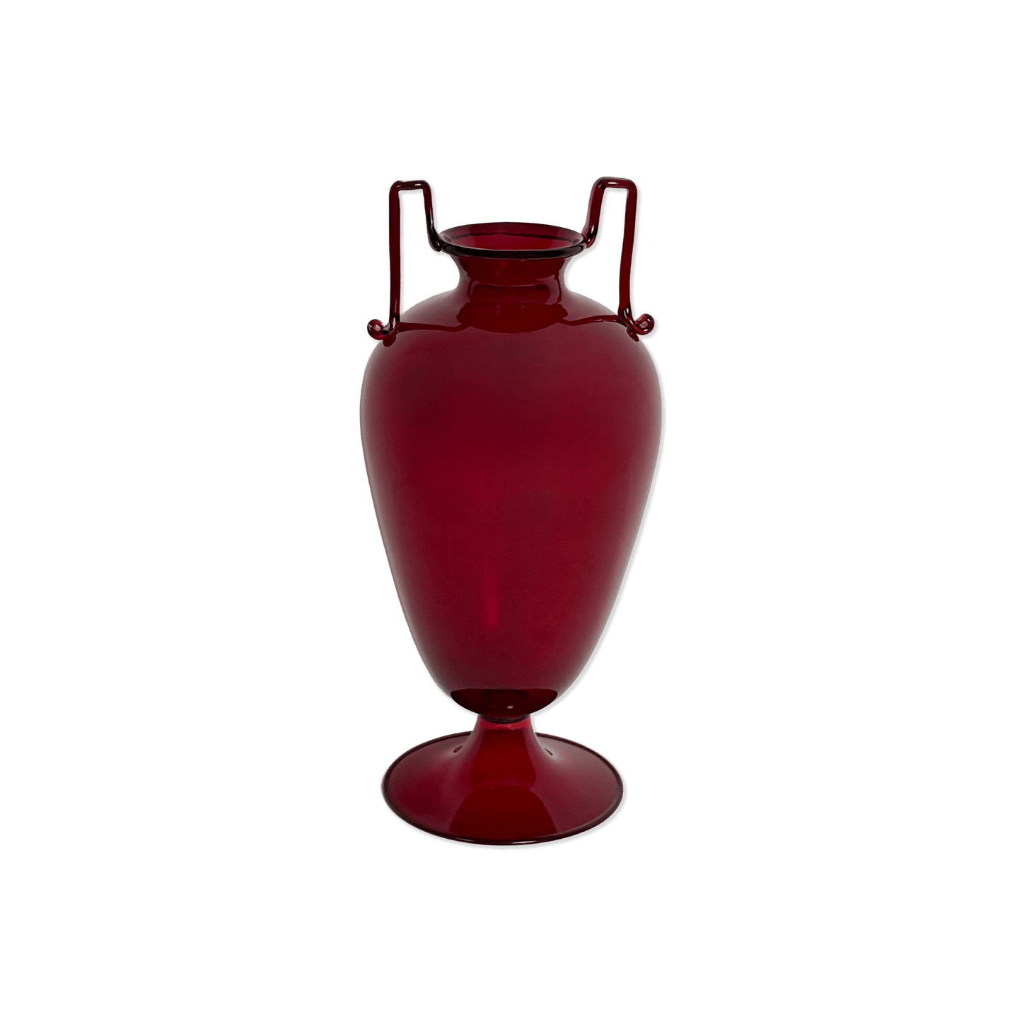 Red Murano Vase - Galleria Fossi 33