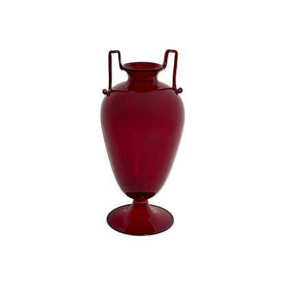 Red Murano Vase - Galleria Fossi 33