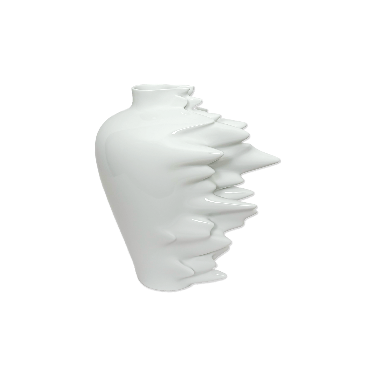 Rosenthal "Fast" White Vase - Galleria Fossi 33