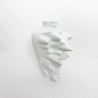 Rosenthal "Fast" White Porcelain Vase - Galleria Fossi 33