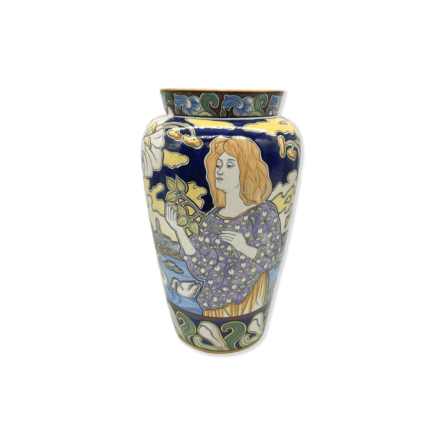 Liberty Vase by Società Ceramica di Colonnata - Galleria Fossi 33