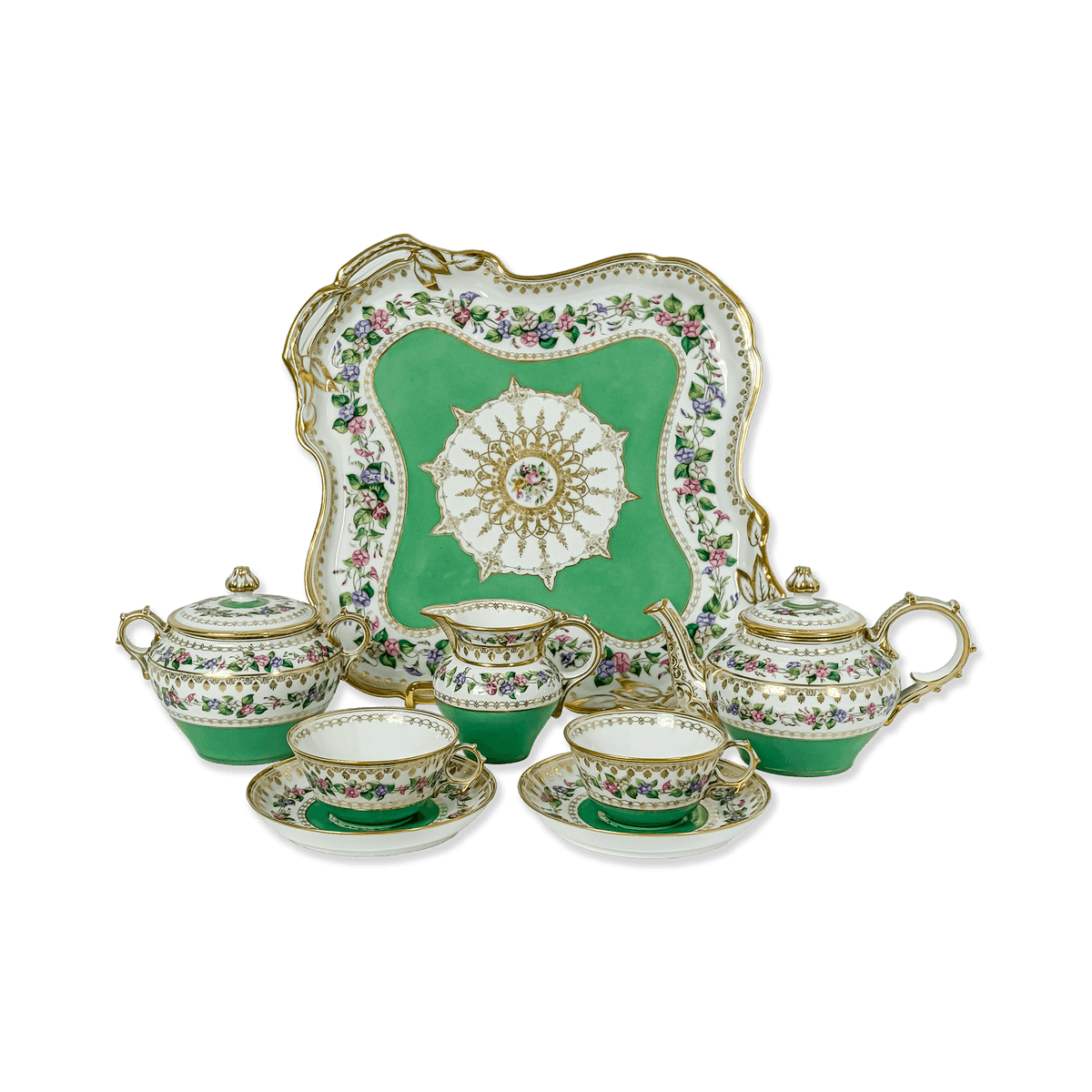 Sèvres 19th Century Tête-a-Tête Tea Set