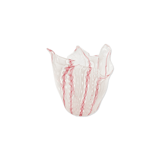 Pink Mini Fazzoletto Venini Vase - Galleria Fossi 33