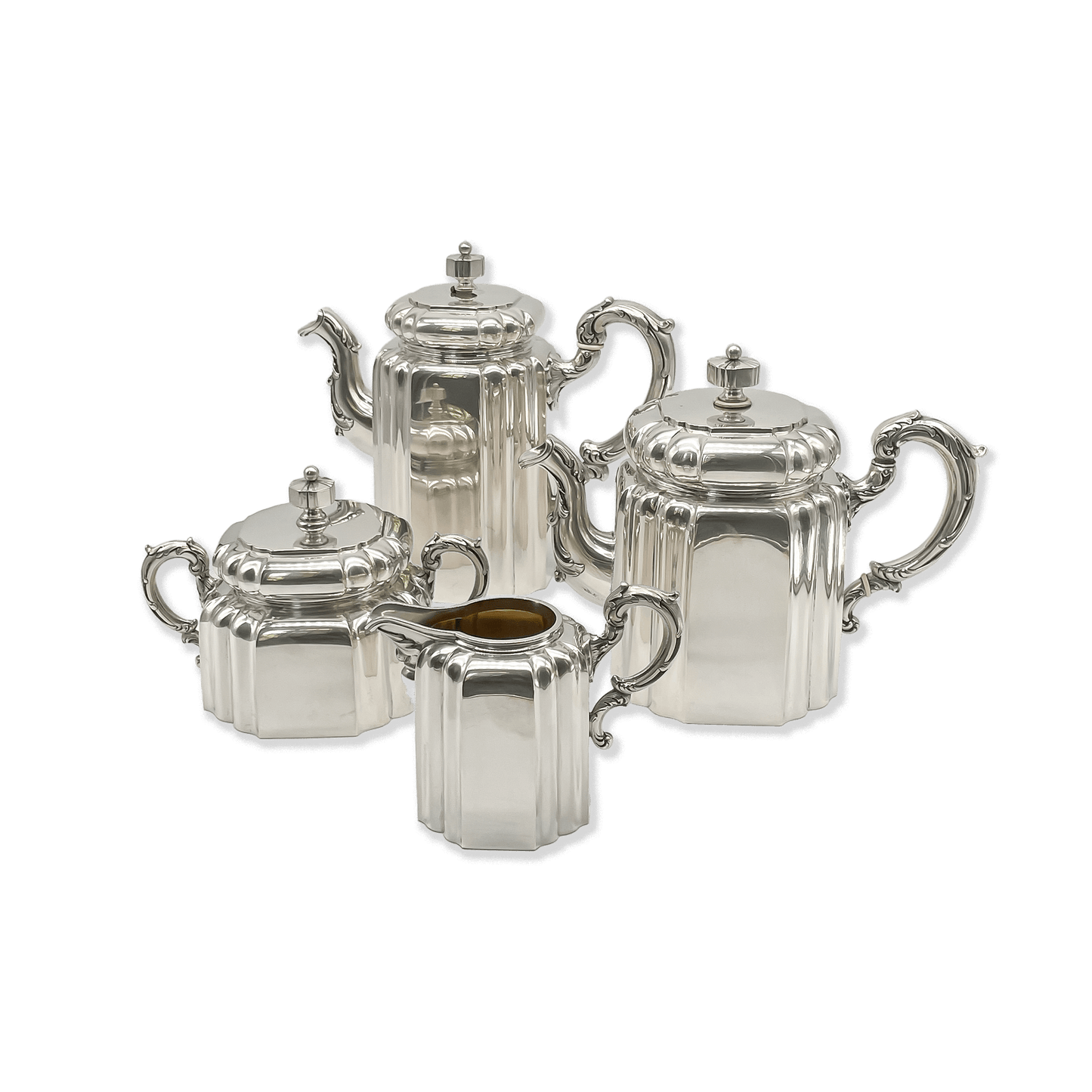 Silver Coffee and Tea Service by C. Ostheus