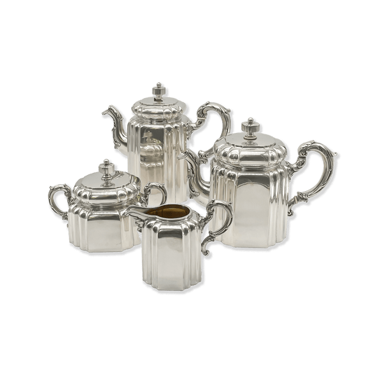 Silver Coffee and Tea Service by C. Ostheus
