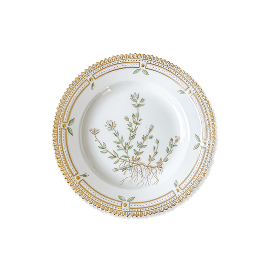 Royal Copenhagen "Flora Danica"  Stellaria Plate