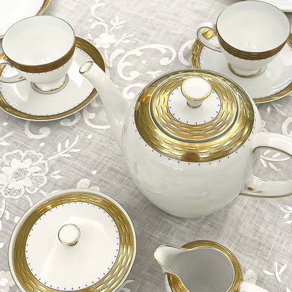 Tettau Golden Tea Set