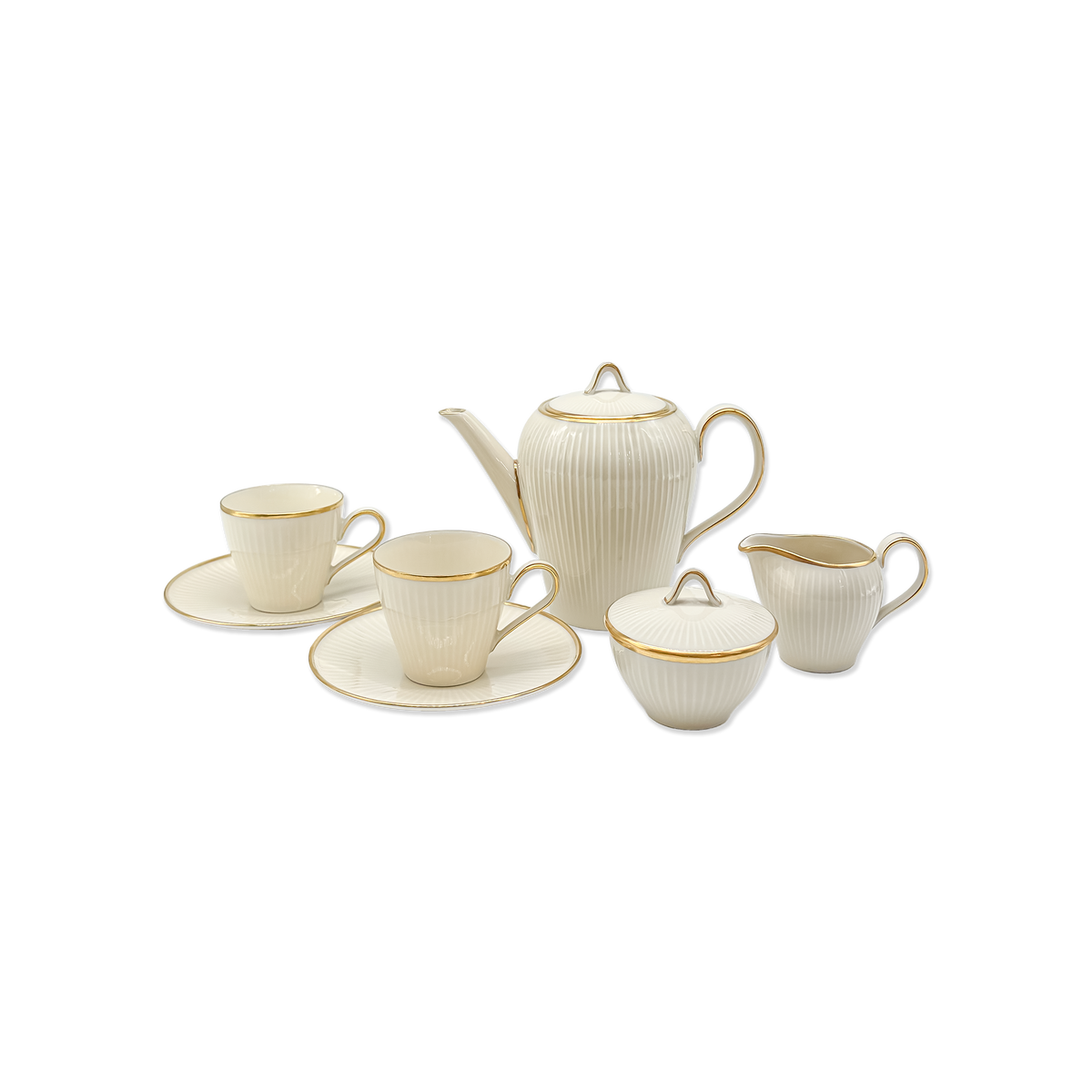 Thomas Coffee Service with Gold Rim for 6