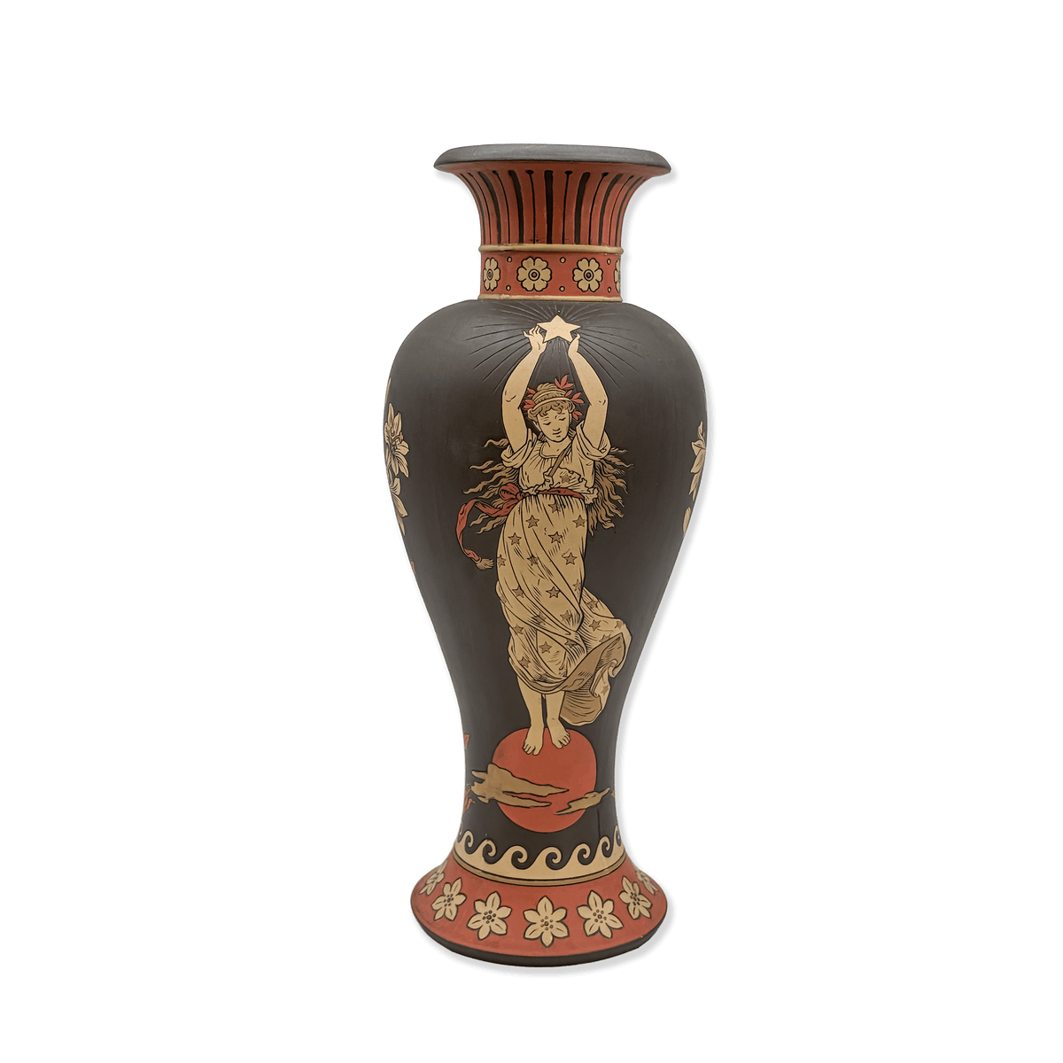 Villeroy & Boch Art Deco Stoneware Vase - Galleria Fossi 33
