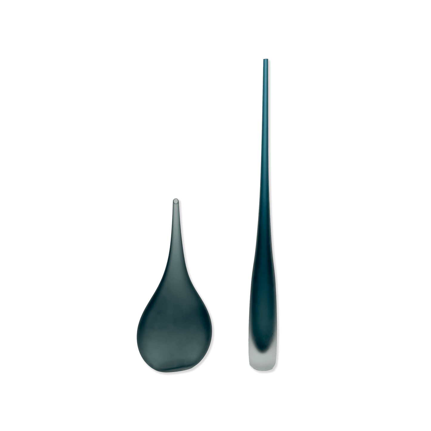 Vivarini Murano Teardrop & Flute Vases