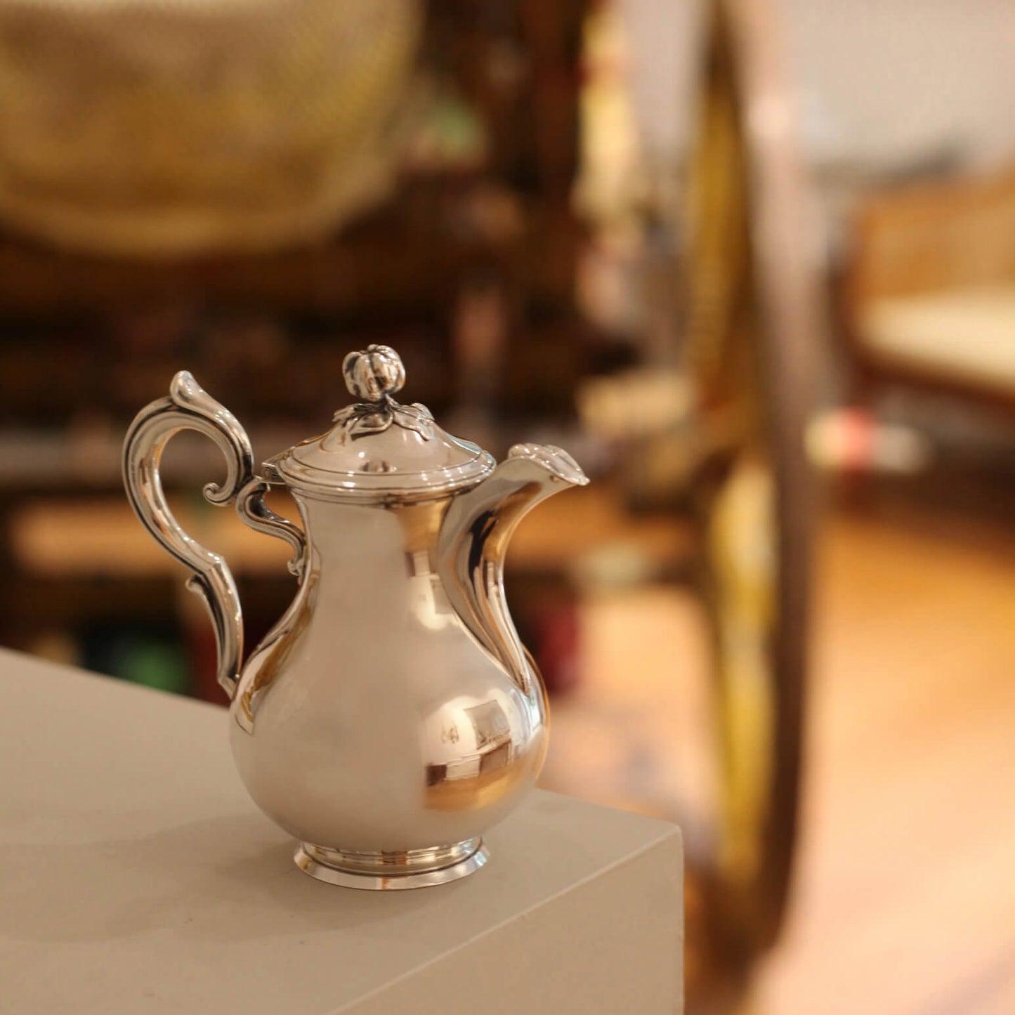 Petite Silver Coffee Pot