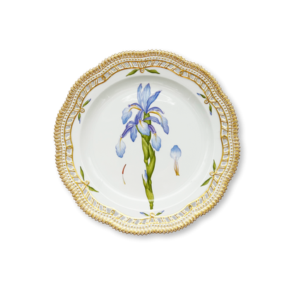 "Flora Danica" Iris Serving Platter