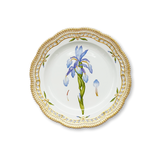 "Flora Danica" Iris Serving Platter