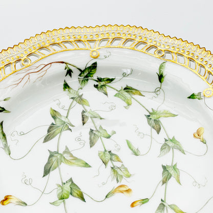 "Flora Danica" Lathyrus Serving Platter