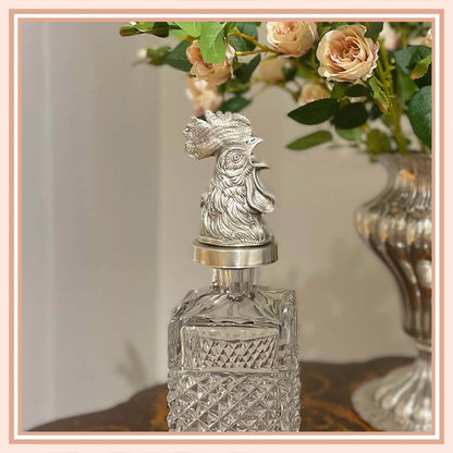 Gucci Vintage Rooster Liquor Bottle