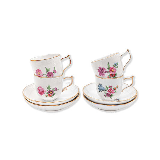 KPM Berlin "Altosier" Coffee Cups - Set of 4