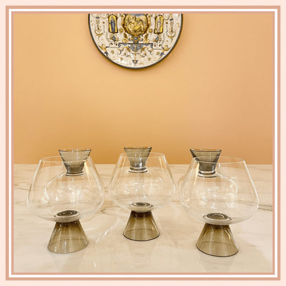 Set of 6 Rosenthal Double Glasses