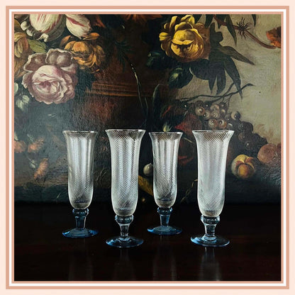 Swirl Champagne Glasses