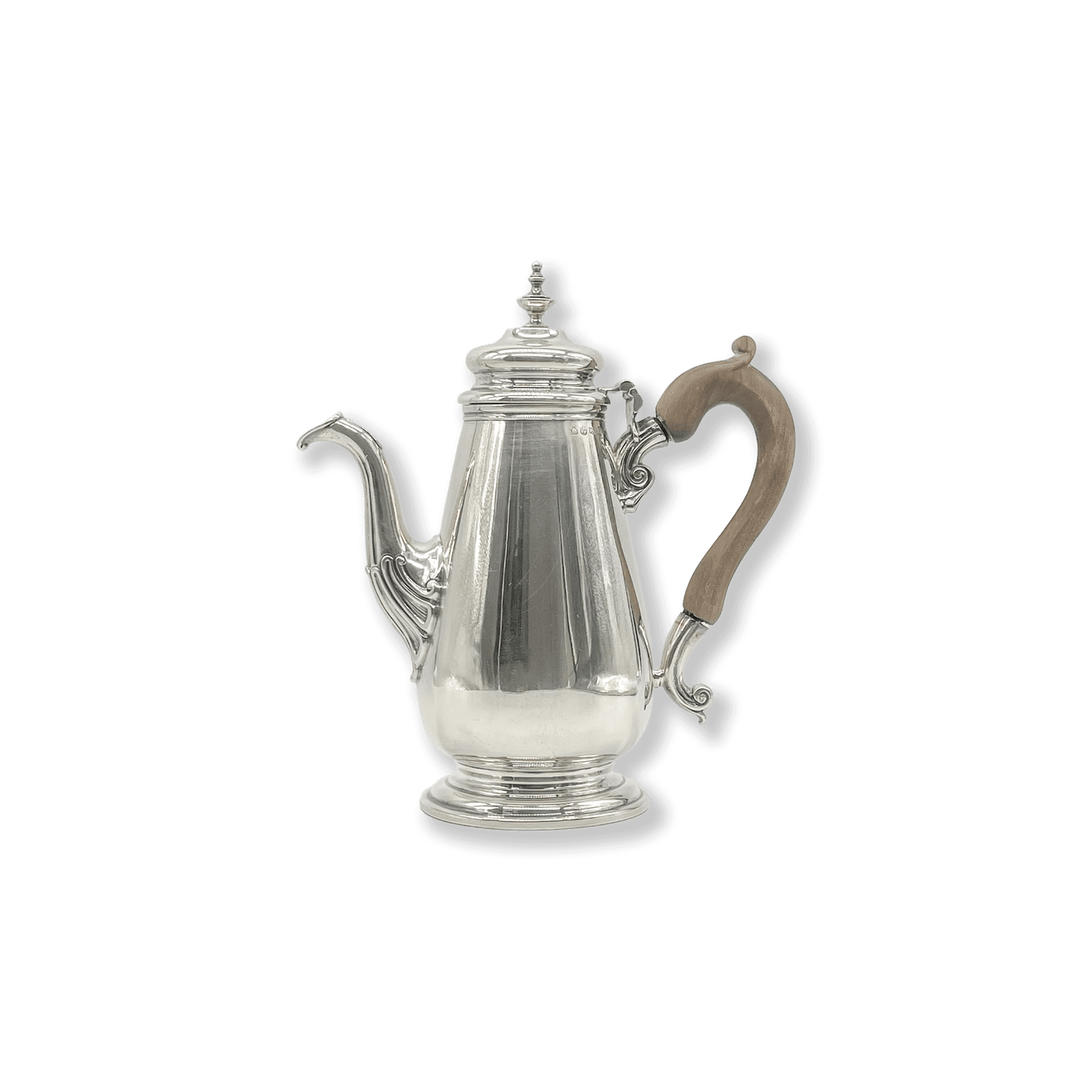 Pear-shaped Silver Coffee Pot